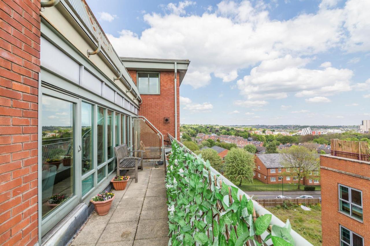 Raleigh Penthouse, Luxury Apartment With Balcony And Parking Nottingham Esterno foto
