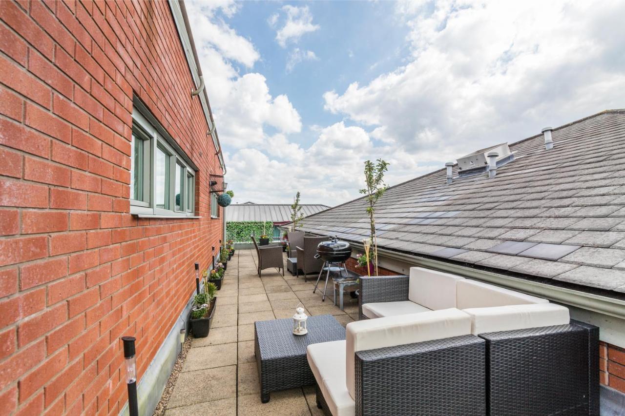 Raleigh Penthouse, Luxury Apartment With Balcony And Parking Nottingham Esterno foto